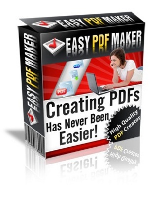 Product picture (ebook) Easy PDF Maker - Make Money Working at Home